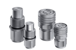 Couplings avoid loss of fluid and help protect the environment