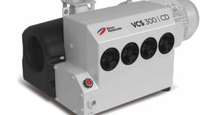 Rotary vane vacuum pump reduces maintenance needs