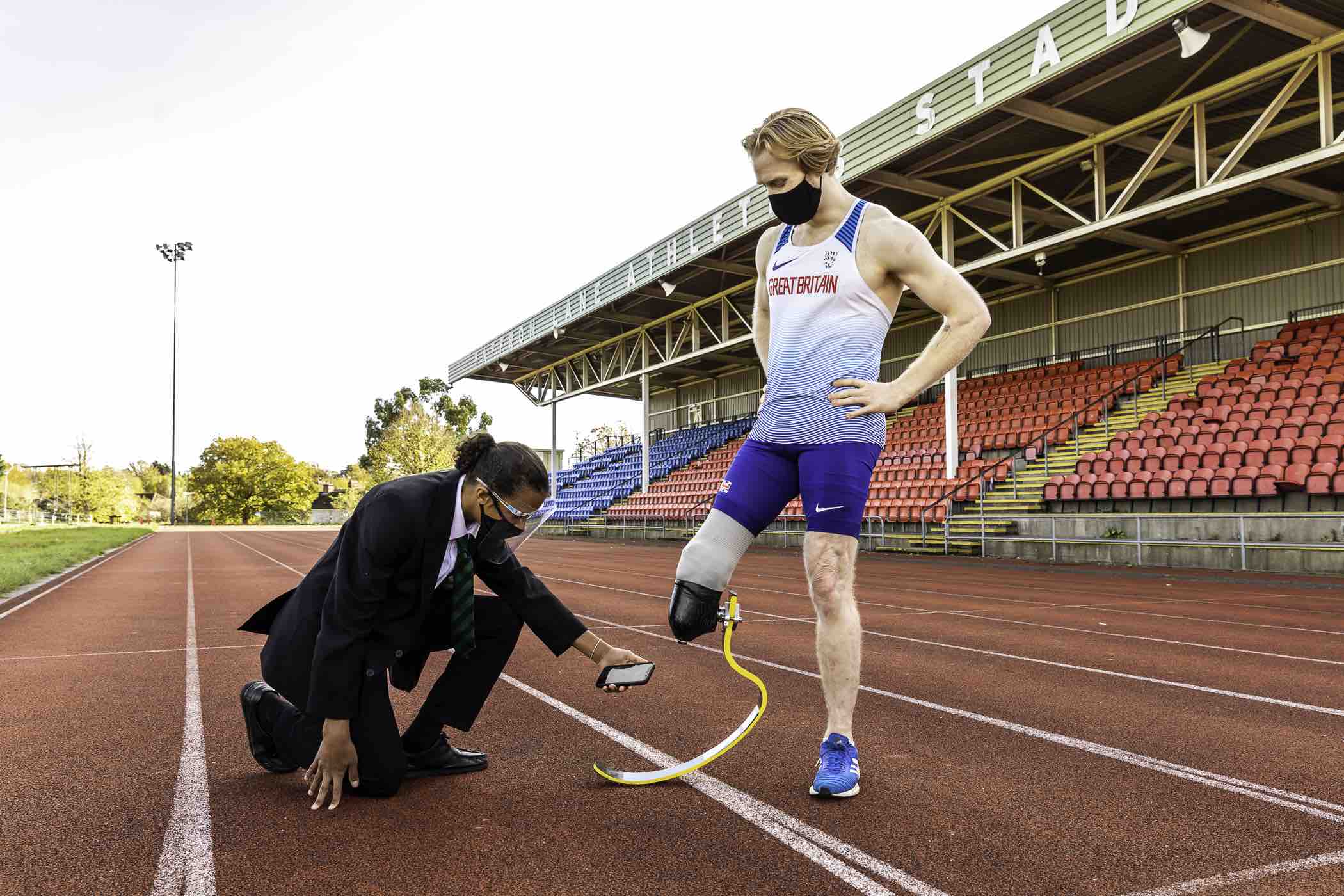 Paralympic running blade inspires future engineers Engineer News Network