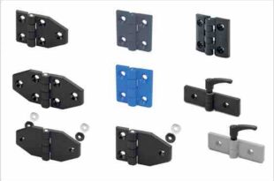 Hinges in glass reinforced polypropylene