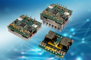 Have an output adjustment of 3.3V to 24V and a 1/16th brick footprint