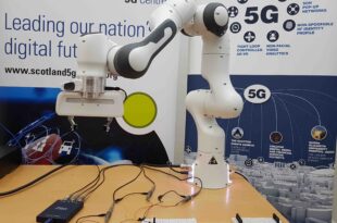 Robot arm lends a hand to socially-distanced engineering students