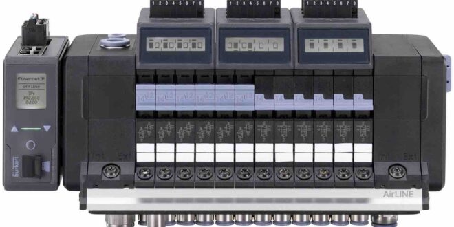 Extended functionality and ATEX certification for pneumatic valve island