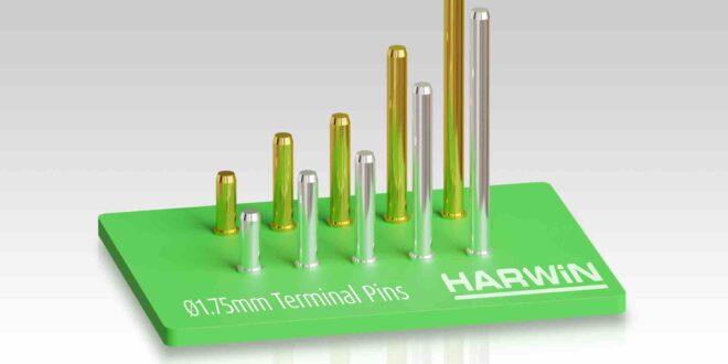 Robust larger diameter terminal pins