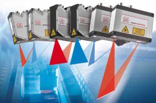 Laser profile sensors now offer larger measuring fields up to 290mm by 300mm
