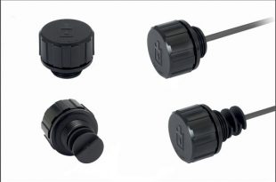 Hydraulic anti-splash breather caps, plus dipstick