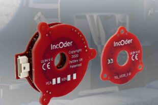 Miniature inductive encoder is lightweight and accurate for robotic joints