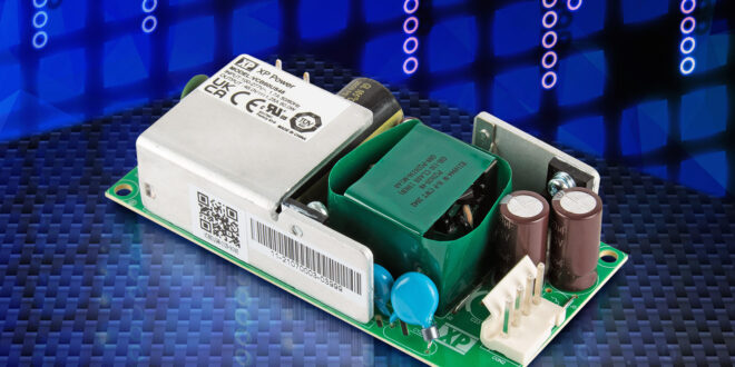 60W power supplies offer 90-305VAC input and a broad range of safety and EMC approvals