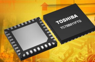 Three-phase BLDC pre-driver IC featuring sensorless sine-wave motor control