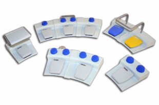 Multipedal footswitch platforms available for industrial switching tasks