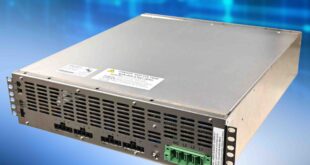 98% efficient, air-cooled 45kW AC-DC power supply provides a 385Vdc input for distributed power systems