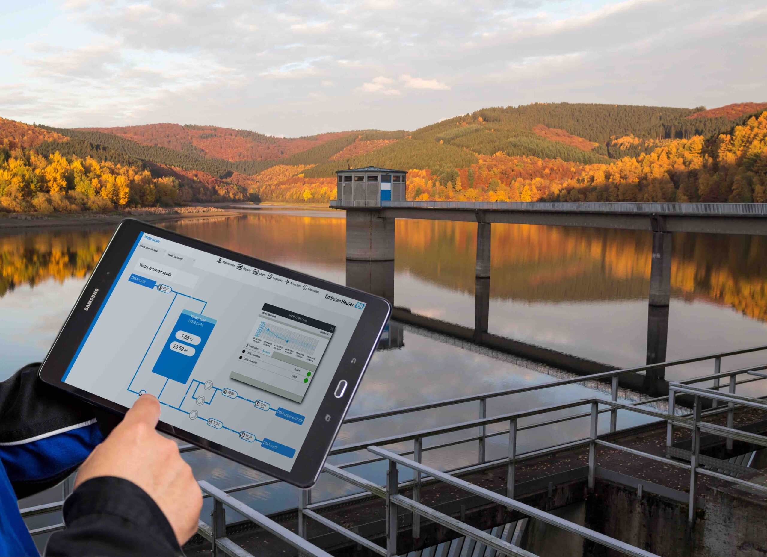Cloud-based software service connects all levels of water supply systems