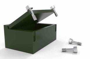 Captive fasteners prevent loss to speed up manufacturing processes