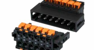 Push-in design connectors for high-density wire splicing