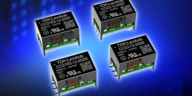 4:1 input range 1.5 to 3W DC-DC converters operate at 100% load in +85°C ambient temperatures without airflow