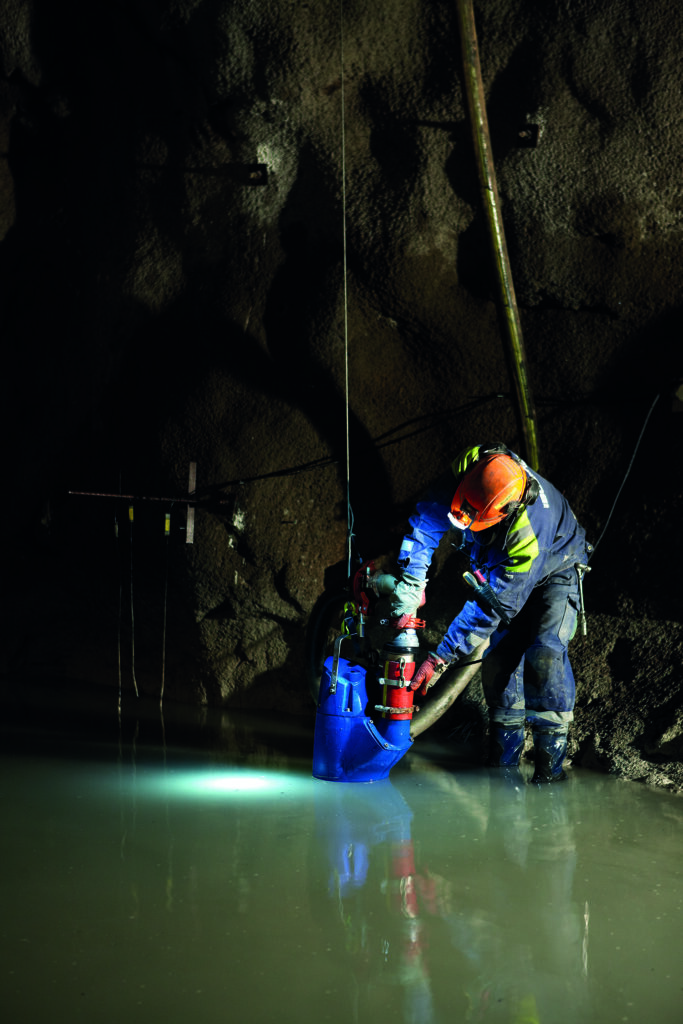 Increasing efficiency and safety in mine water management