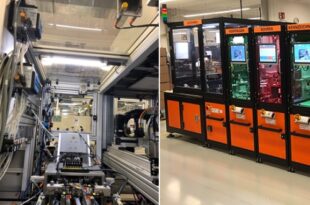 Shadow-free illumination in inaccessible corners of machinery and plant