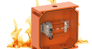 Fire protection enclosures with quick installation for cable junctions
