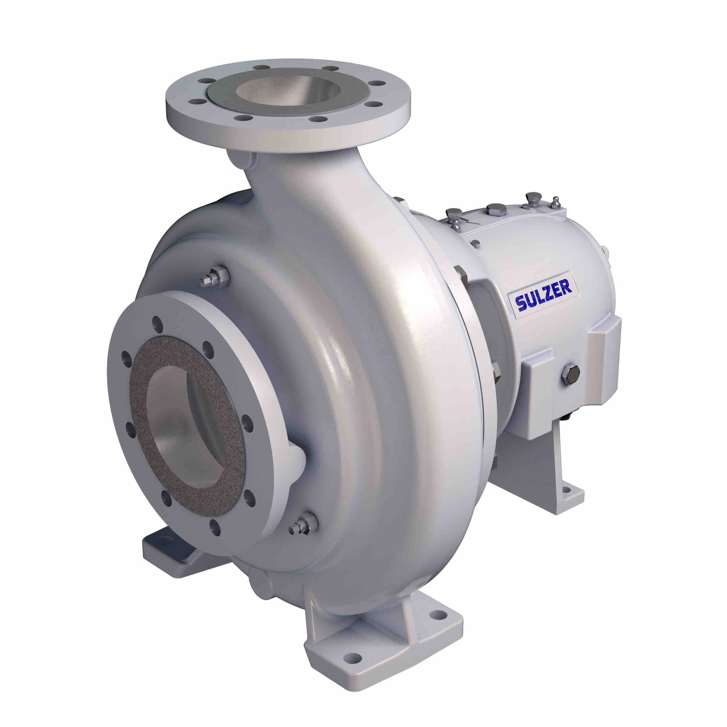 Pumps in ductile iron have maximum working pressure of 16 bars