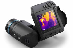 Dual field-of-view lens attachment for thermography cameras