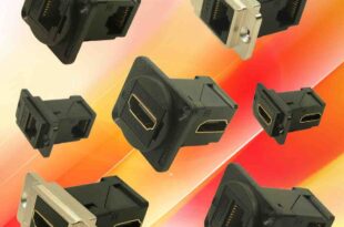 Right-angle versions of connectors for wall-mounted boxes without the depth for rear entry