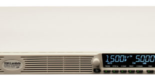 1U high 7,500W programmable power supply series offers models from 0-20V 375A to 0-1,500V 5A