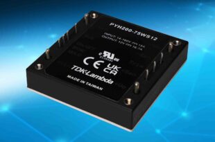 200W half-brick DC-DC converters feature a 12:1 ultra-wide input range