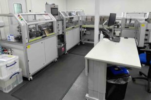 Microdispensing valve doubles throughput with automated jet dispensing system