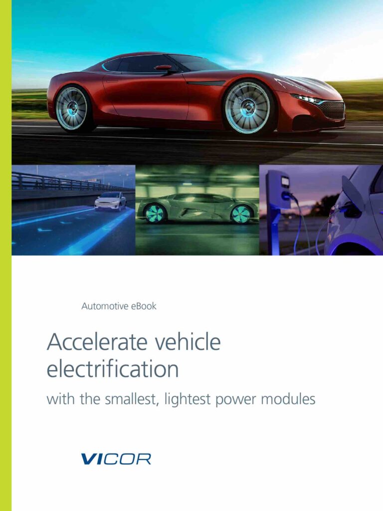 Vehicle electrification: insights into new power conversion trends and technologies