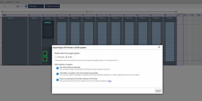 Cutting project times with a shared electrical design and PLC programming ecosystem