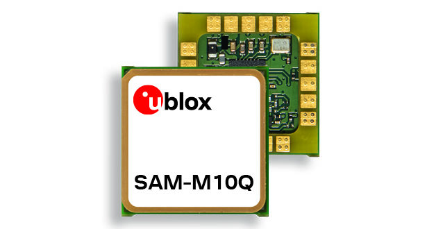 Low-power multi-GNSS module with built-in antenna