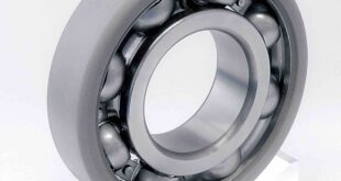 Ceramic-coated, electrolytic-corrosion-resistant bearings for inverter motors