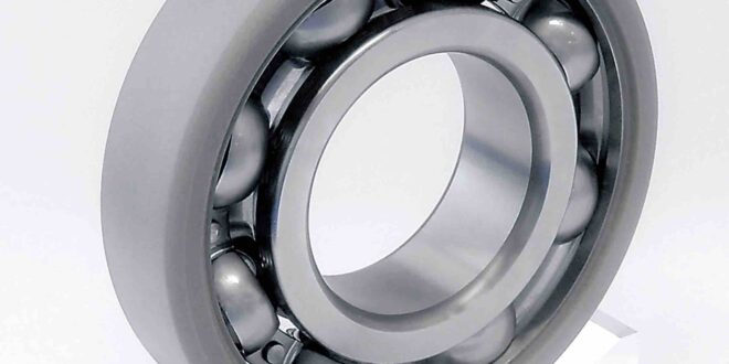 Ceramic-coated, electrolytic-corrosion-resistant bearings for inverter motors