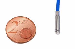 3mm diameter capacitive displacement sensor one of smallest triaxial sensors