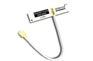 2.4GHz antenna offers 70° efficiency