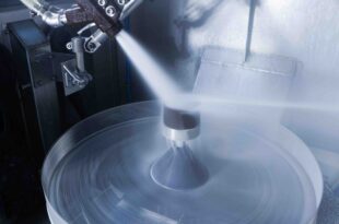 Wet blasting in the post-processing of AM parts