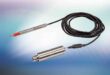 Plug-and-play LVDT gauging system with compact integrated cable electronics