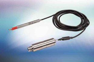 Plug-and-play LVDT gauging system with compact integrated cable electronics