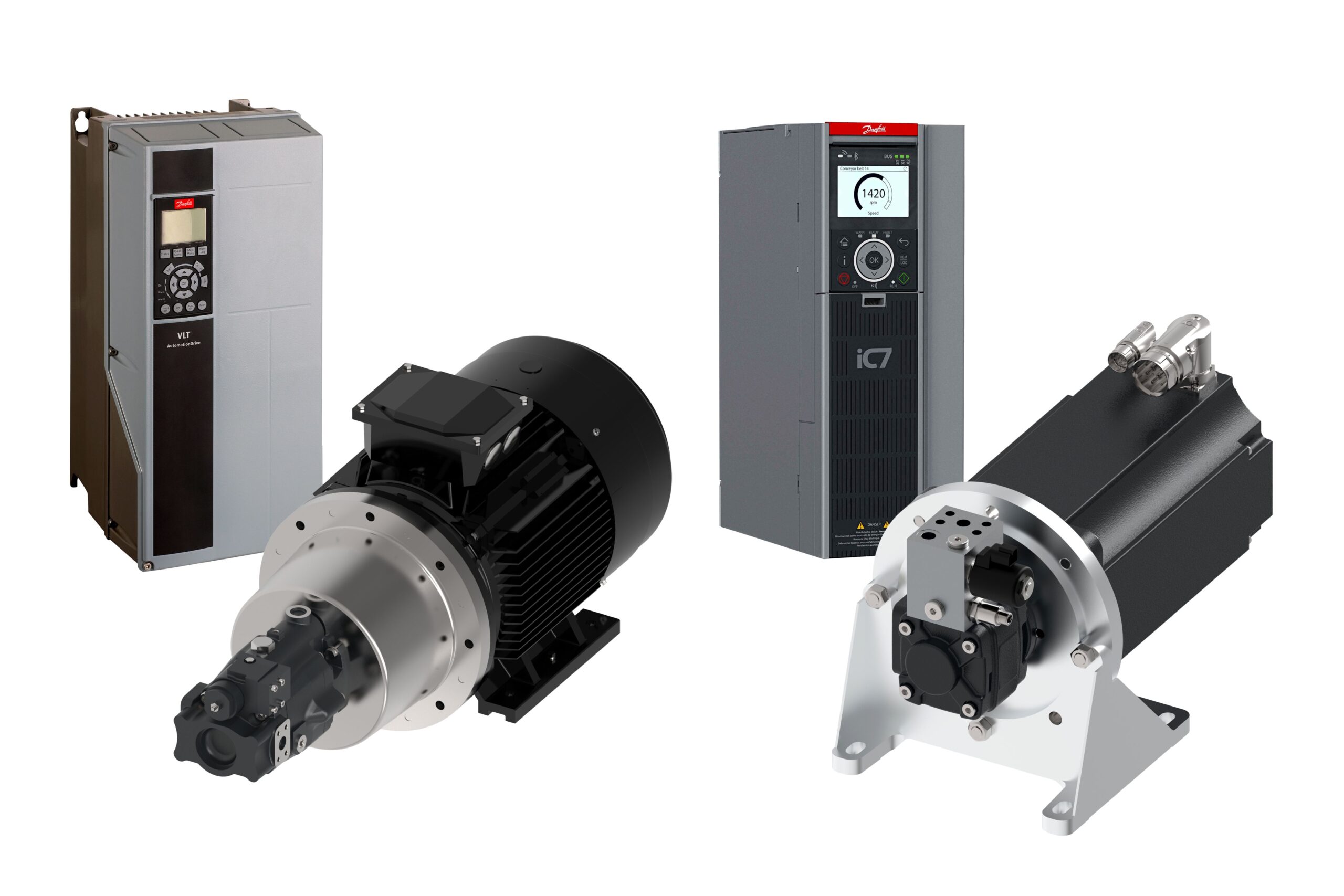 Variable speed drives for industrial hydraulic applications, offering ...